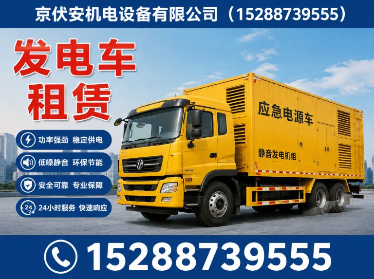 珠海发电机出租展示图